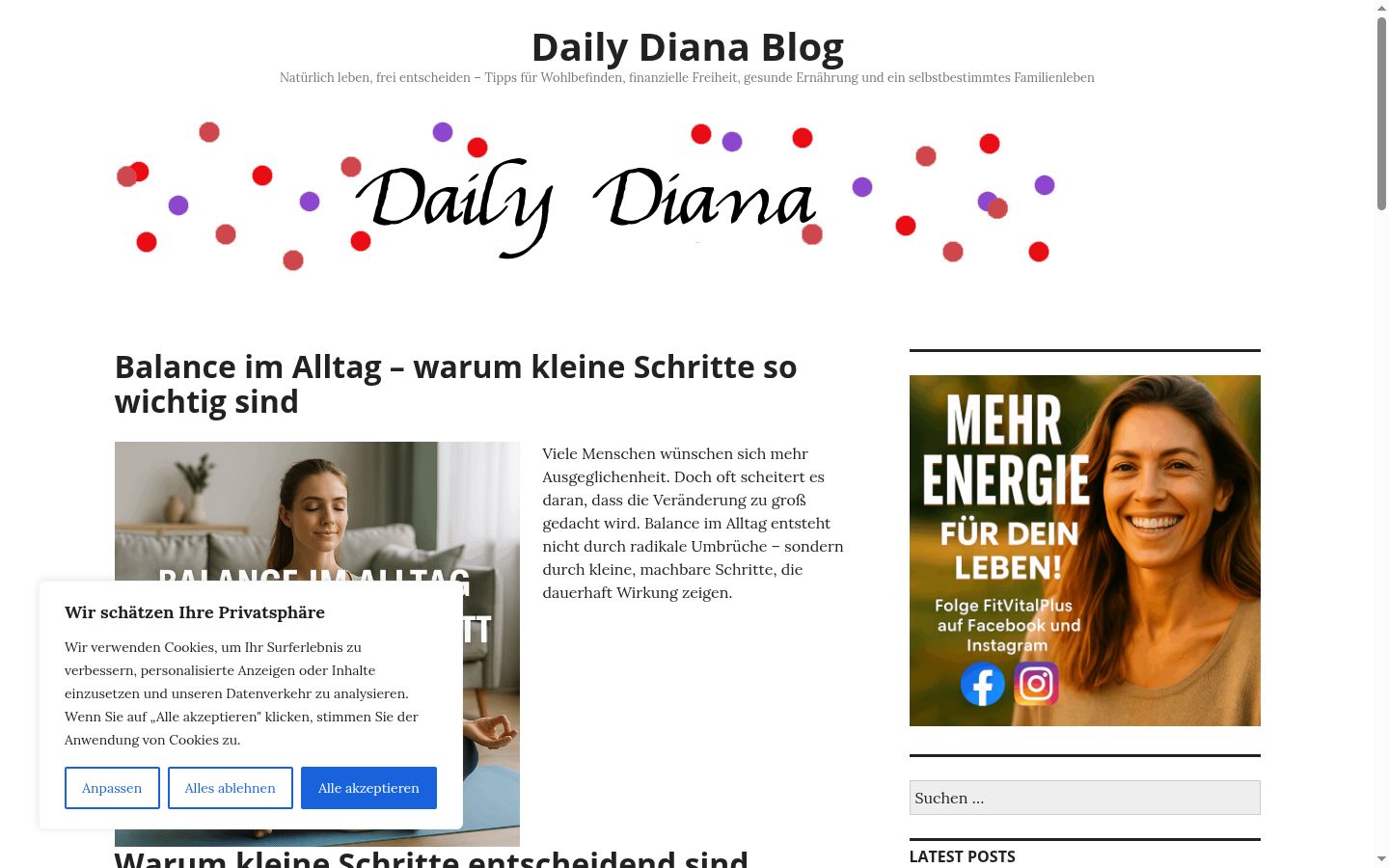 Screenshot van de toestemmingsbanner zoals getoond vóór enige interactie