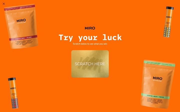 Screenshot of dailyhiro.com