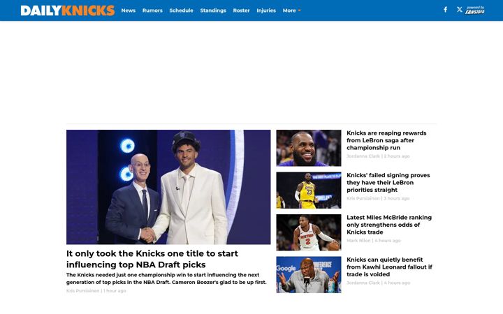 Ekrānuzņēmums no dailyknicks.com