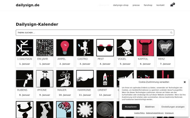 Screenshot of dailysign.de
