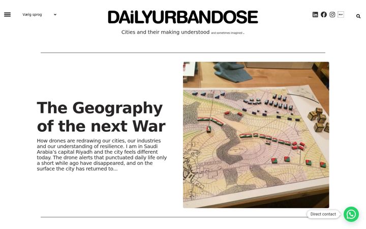Screenshot of dailyurbandose.eu