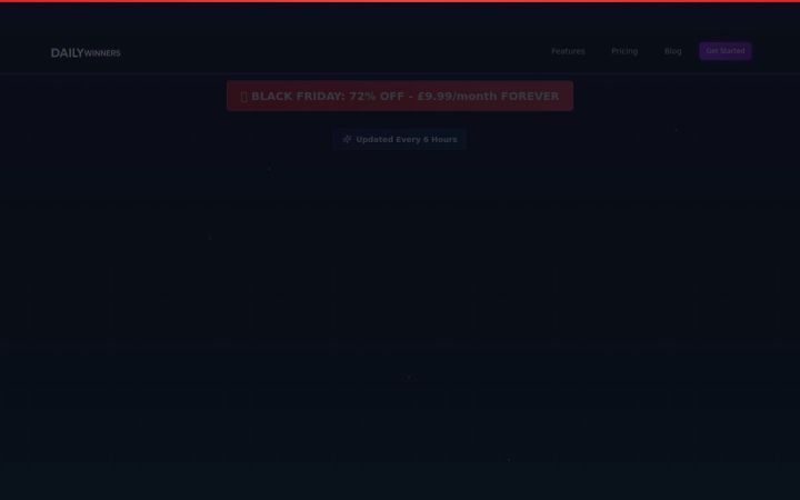 Screenshot of dailywinners.net
