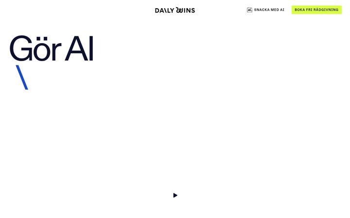 Skärmbild av dailywins.se