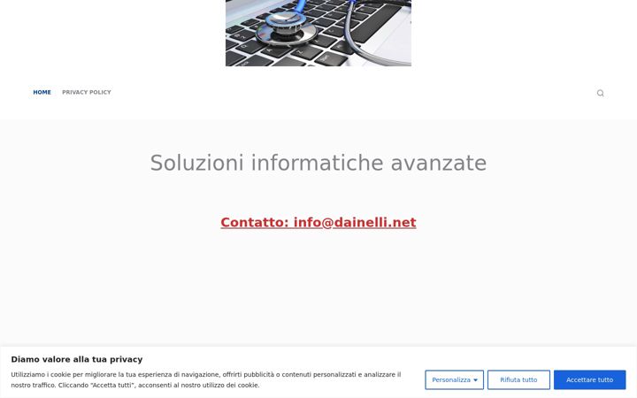 Screenshot of dainelli.net