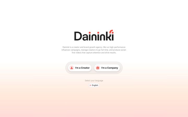 Screenshot of daininki.com