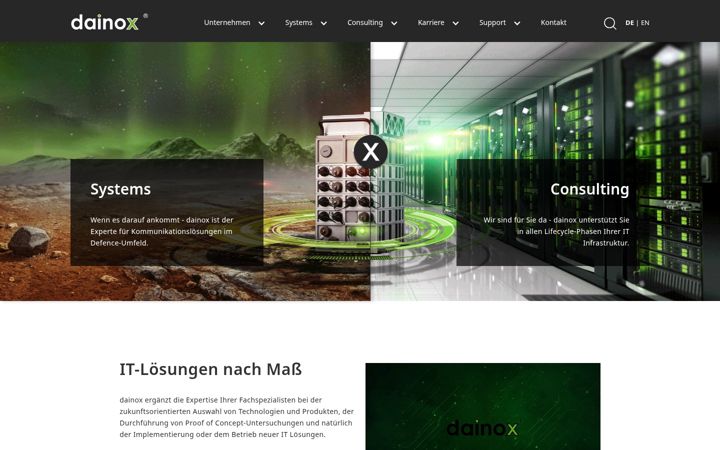 Screenshot of dainox.net