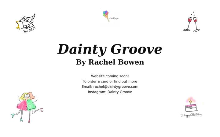 Screenshot of daintygroove.com