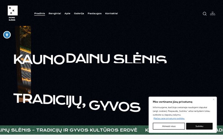 Screenshot di dainuslenis.lt