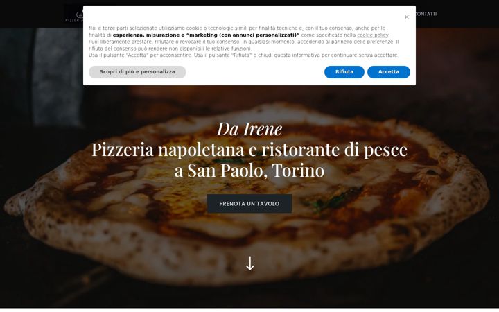 Screenshot of daireneristorantepizzeria.it
