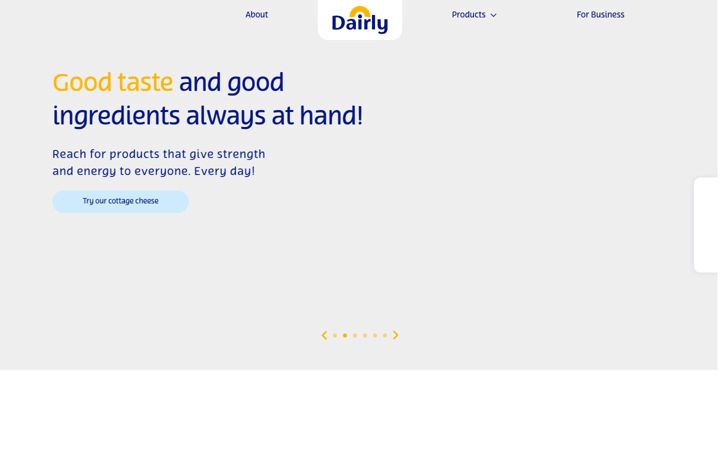 Screenshot of dairly.eu