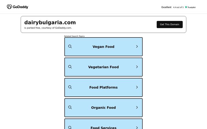 Screenshot of dairybulgaria.com
