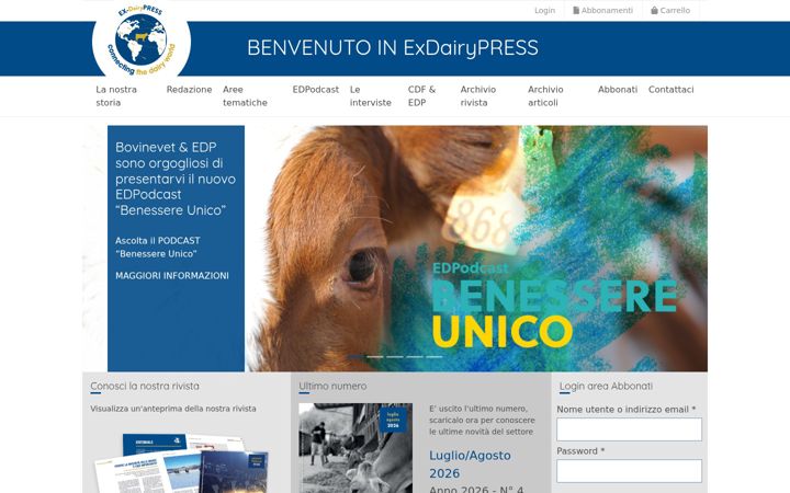 Screenshot of dairypress.com