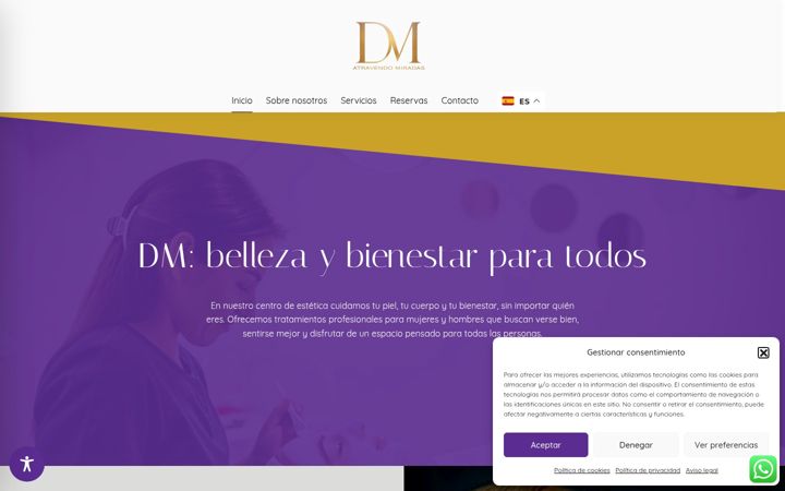 Screenshot of dairysmarquezbellezaintegral.com