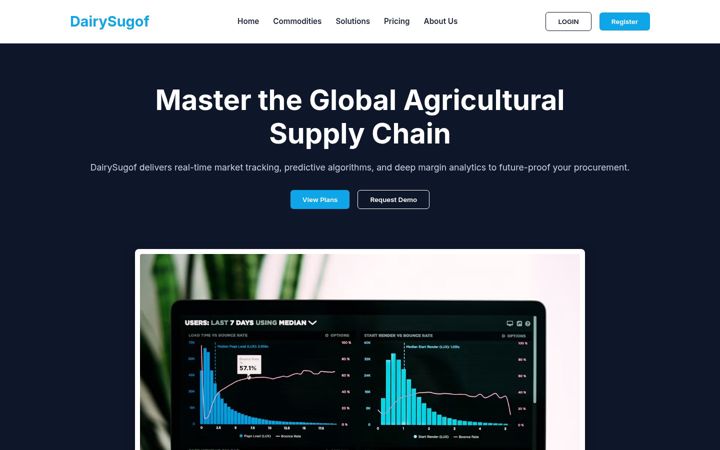 Screenshot of dairysugof.com