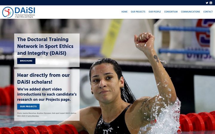 Screenshot of daisi-project.eu