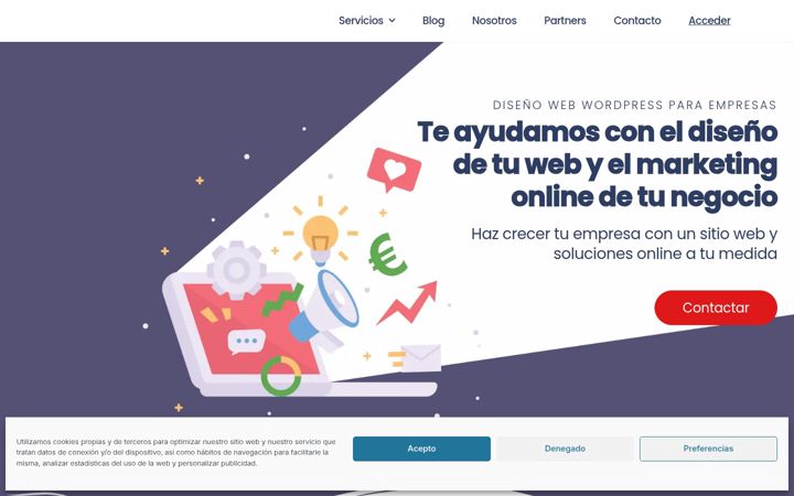 Screenshot of daisiv.com