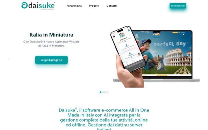 Capture d'écran de daisukeecommerce.it