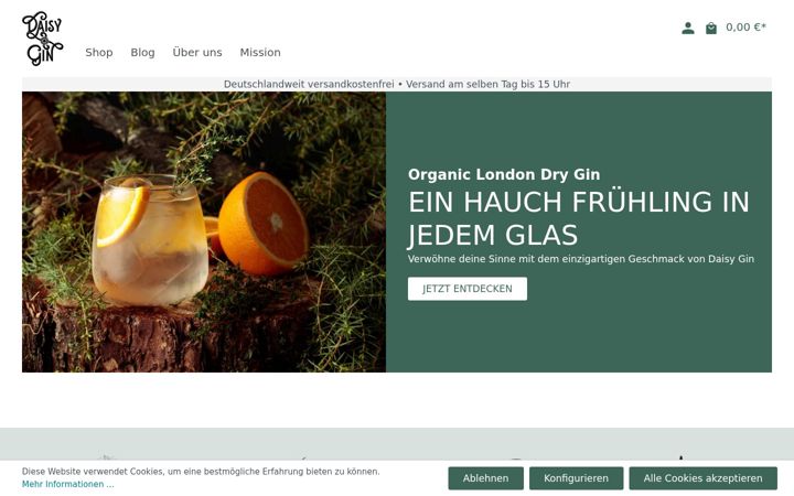 Screenshot of daisy-gin.de