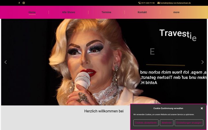 Screenshot of daisy-von-butenschoen.de