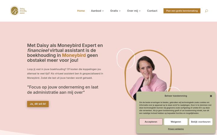 Skjermbilde av daisyfriendlyassist.nl
