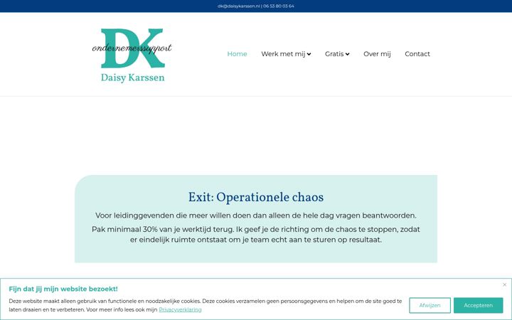 Skjermbilde av daisykarssen.nl