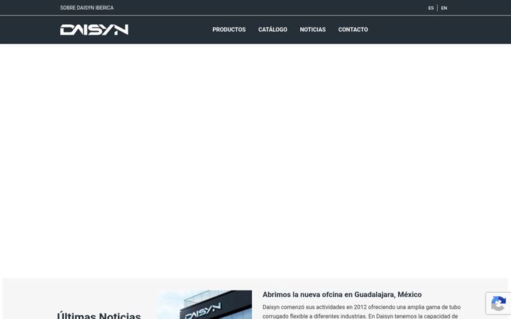 Screenshot of daisyniberica.com