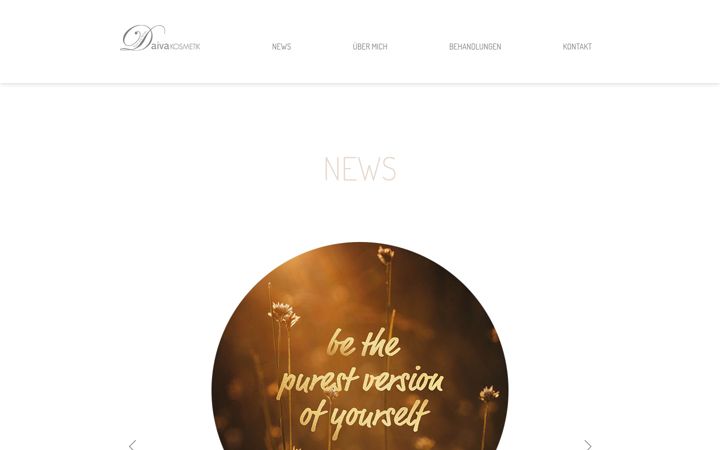 Screenshot of daiva-kosmetik.de