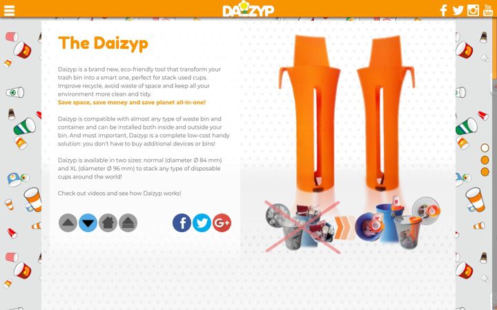 Screenshot of daizyp.com