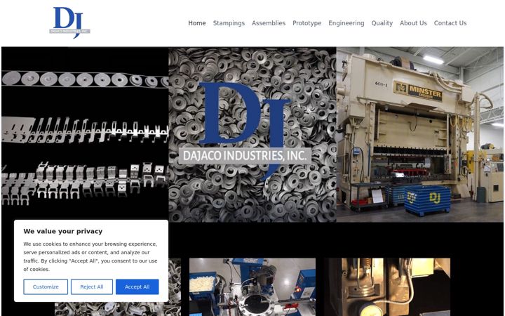 Screenshot of dajaco.com