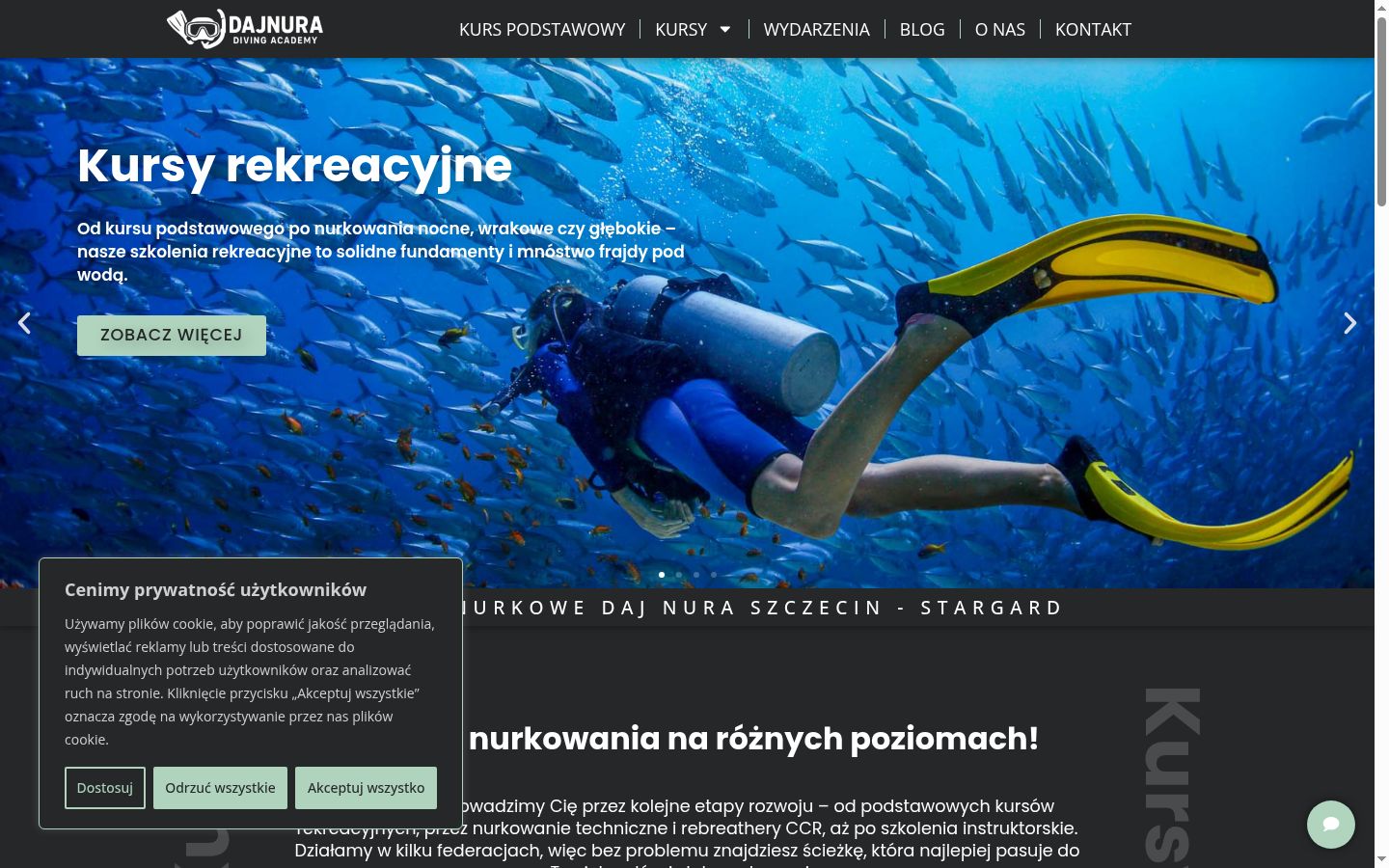 Screenshot του banner συγκατάθεσης που εμφανίστηκε πριν από οποιαδήποτε αλληλεπίδραση
