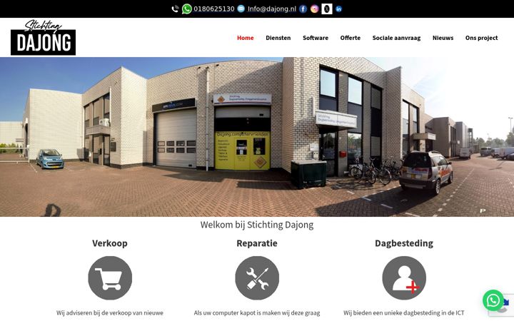 Skjermbilde av dajong.nl