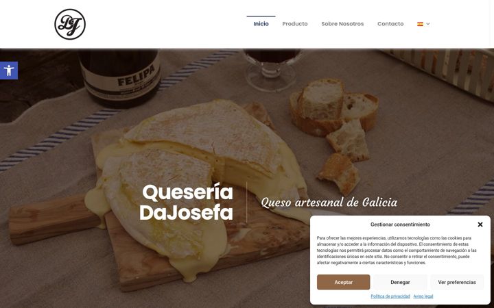 Screenshot of dajosefa.com