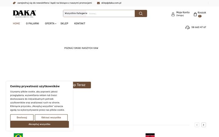 Ekraanipilt saidist daka.com.pl