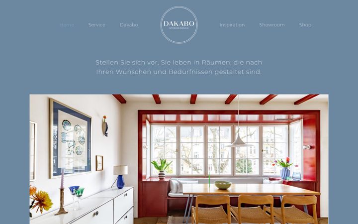Screenshot of dakabo-interior.de