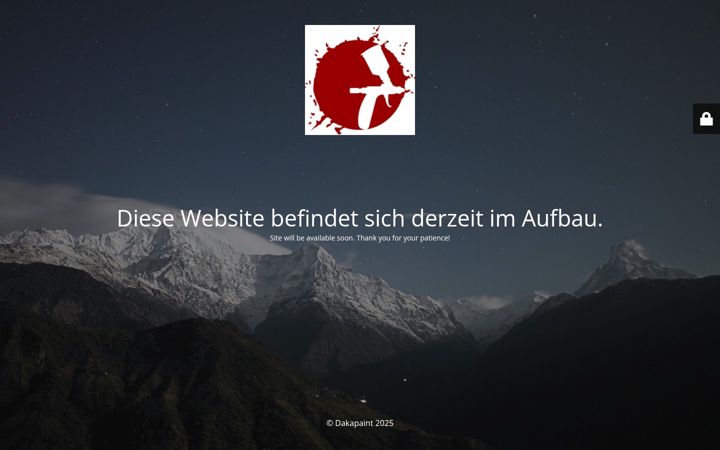 Snimka zaslona za dakapaint.ch
