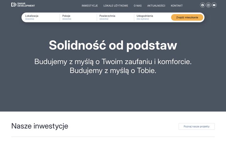 Screenshot von dakardevelopment.pl