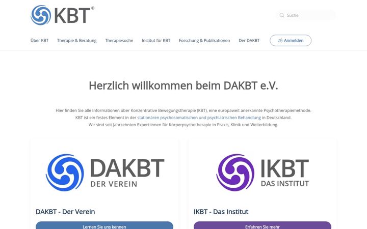 Screenshot of dakbt.de