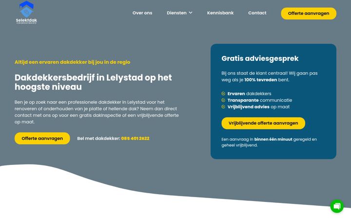 Snimka zaslona za dakdekkermiddennederland.nl