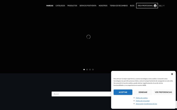 Screenshot of dake.es