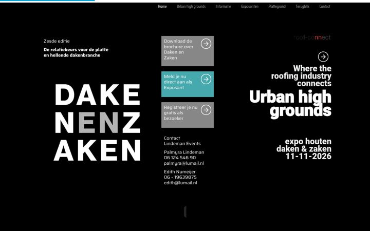 Skjermbilde av dakenenzaken.nl