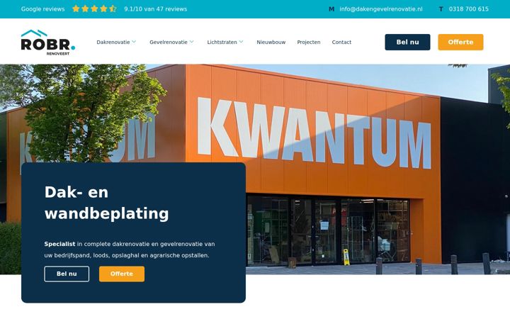 Skjermbilde av dakengevelrenovatie.nl