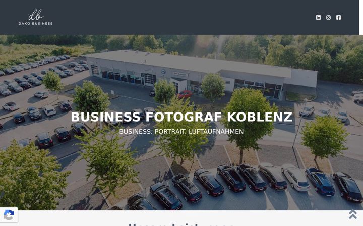 Screenshot of dako-business.de