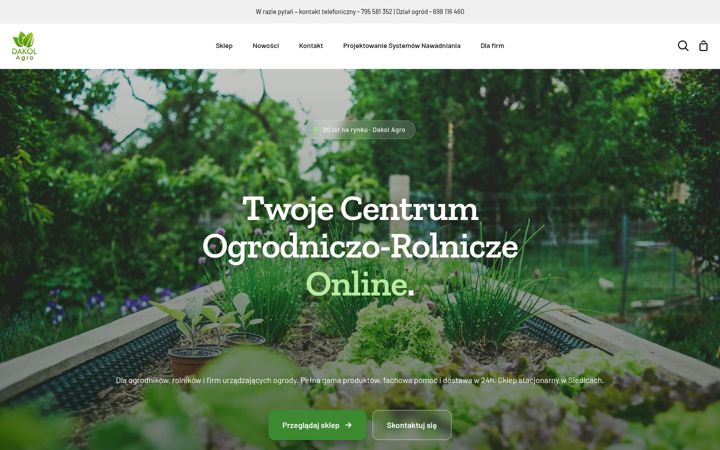 Screenshot του dakol-agro.pl