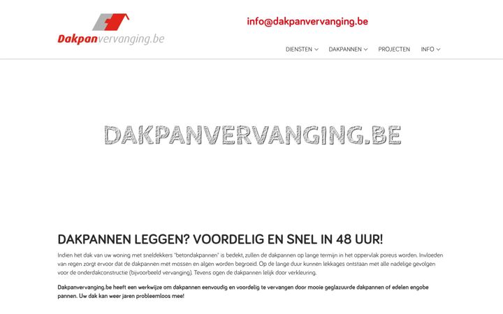 Screenshot van dakpanvervanging.be