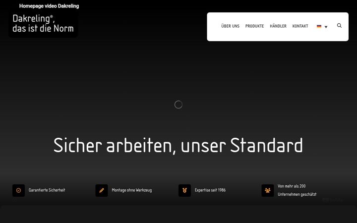 Screenshot of dakreling.de