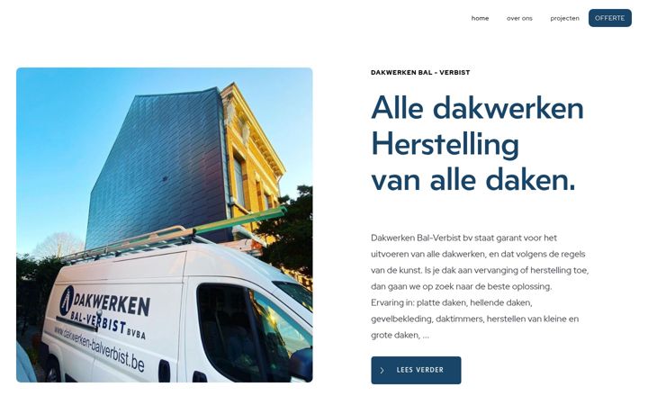 Screenshot van dakwerken-balverbist.be
