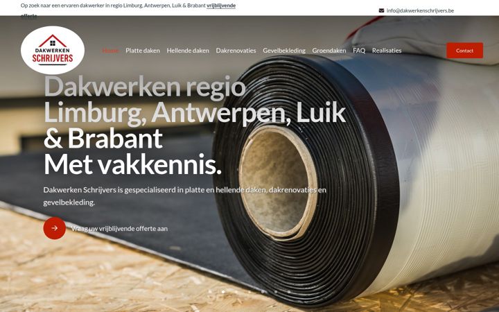 Screenshot of dakwerkenschrijvers.be