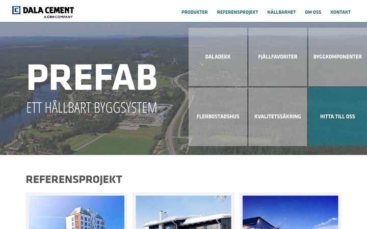 Screenshot di dalacement.se