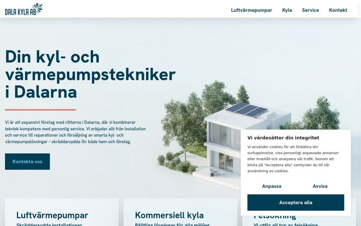 Screenshot of dalakyla.com