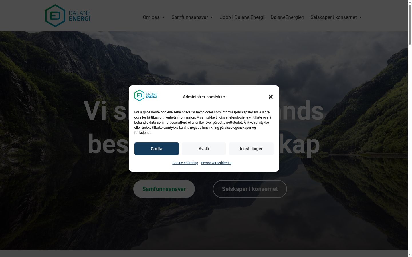 Sutikimo reklamjuostės, rodytos prieš bet kokią sąveiką, ekrano kopija